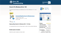 Desktop Screenshot of error126.com