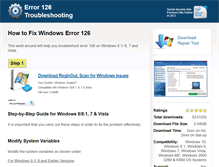 Tablet Screenshot of error126.com